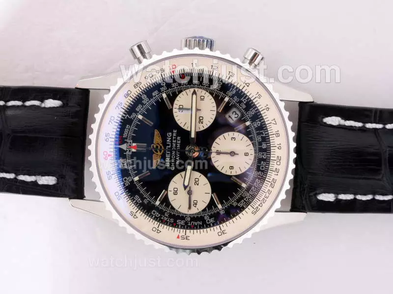 Breitling Navitimer Automatic Movement Ar Coating With Black Dial Pant14454