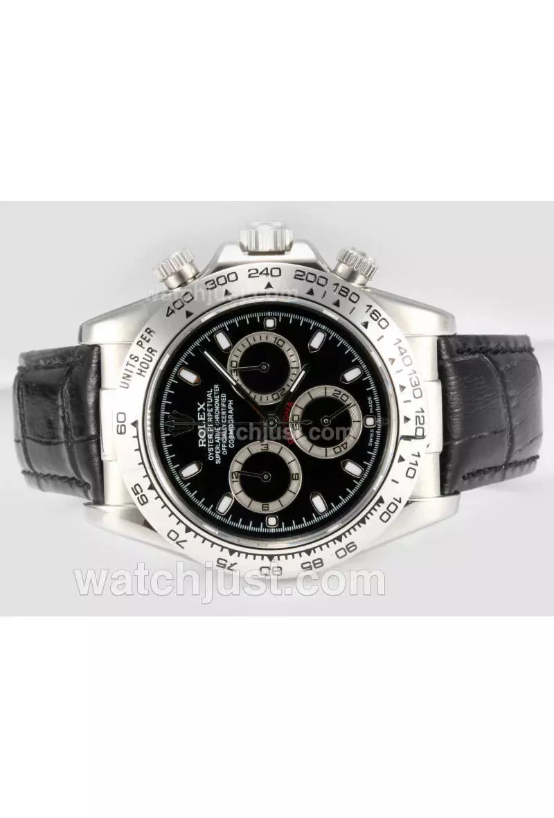 Rolex Daytona Automatic Movement With Black Dial Pant15016