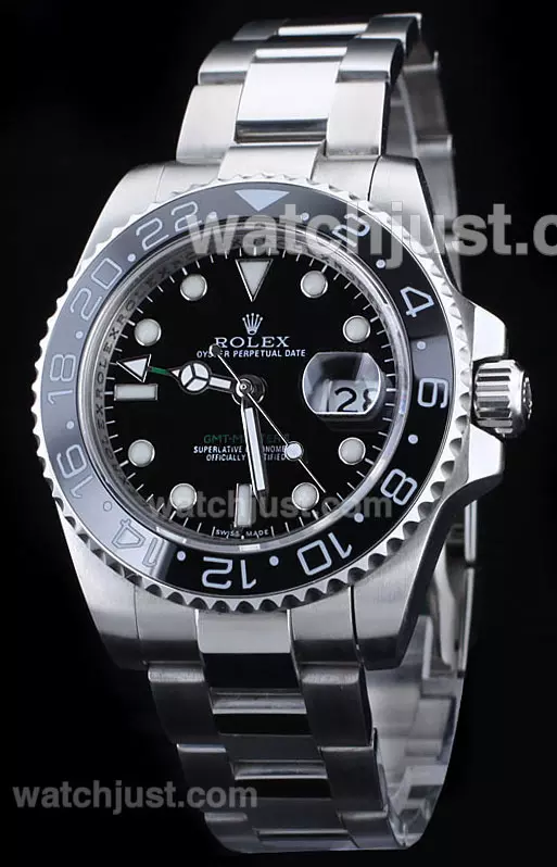 Rolex Gmt Master Ii Automatic With Green Gmt Hand Green Gmt Markers Ceramic Bezel Pant36538