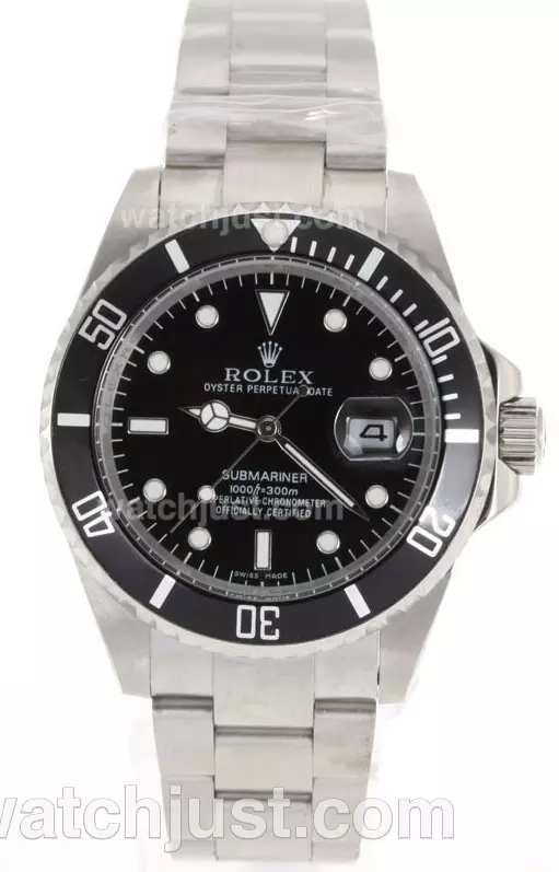 Rolex Submariner Oyster Perpetual Date Automatic With Black Dial And Bezel Pant11670
