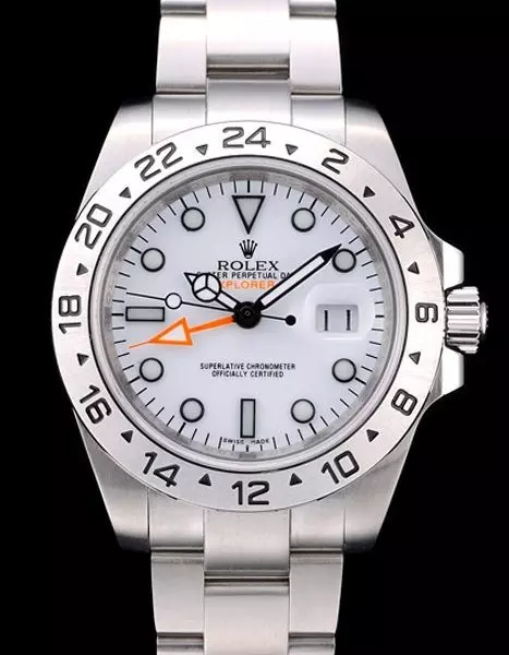 Swiss Rolex Explorer Stainless Steel White Dial Tachymeter Bezel Perfect Watch Rolex3829
