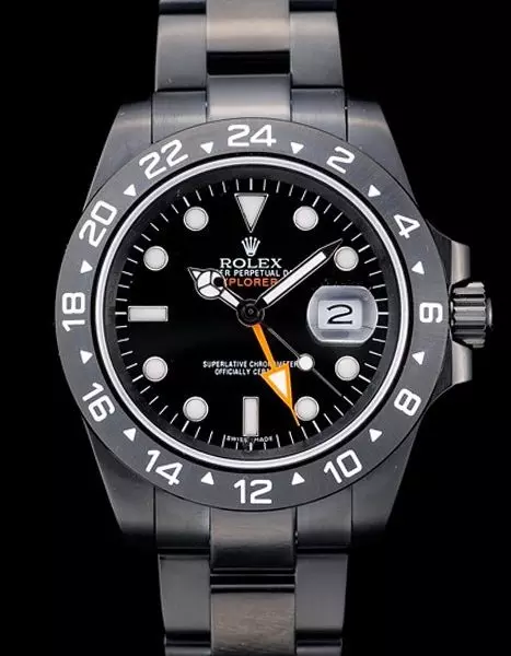 Swiss Rolex Explorer Black Ceramic Bezel Black Dial Tachymeter Perfect Watch Rolex3819