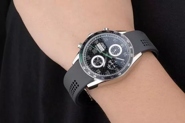 Swiss Black Carrera Perfect Watch Omega4100
