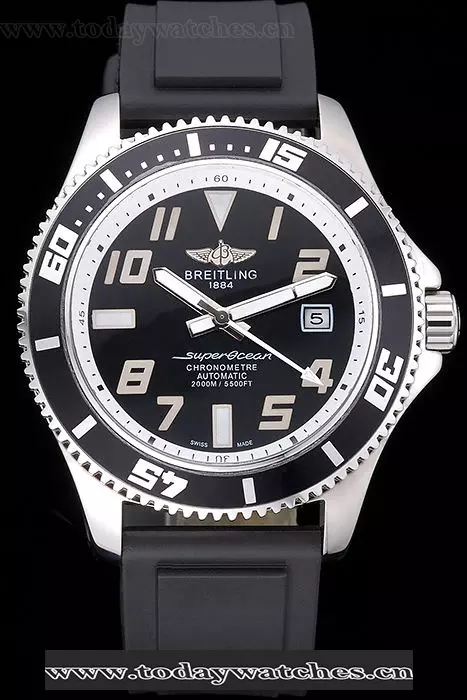 Breitling Superocean 42 Abyss White Accents Rubber Bracelet Pant60396