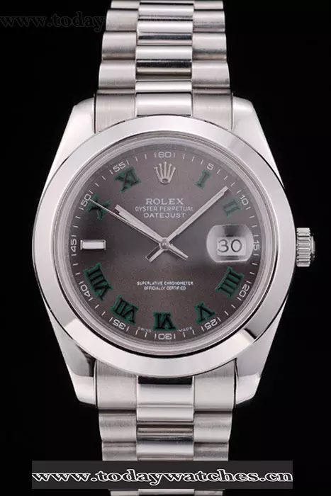 Rolex Datejust Grey Dial Stainless Steel Strap Pant58928