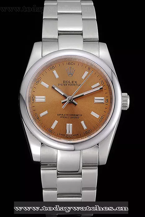 Rolex Oyster Perpetual Datejust Stainless Steel Case Champagne Dial Stainless Steel Bracelet Pant60525