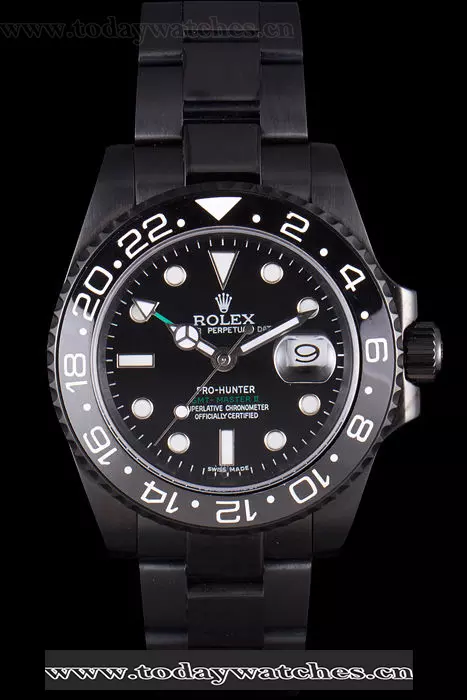 Rolex Gmt Master Ii Full Pvd Pro Hunter Edition Pant58042