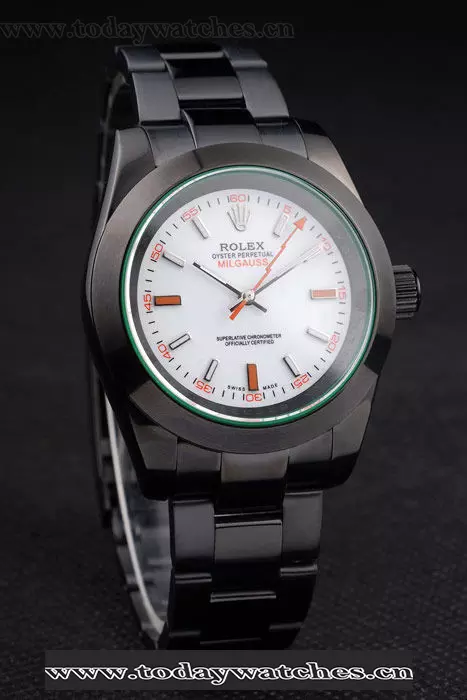 Rolex Milgauss Pro Hunter Tinted Green Saphire White Dial Pant58041