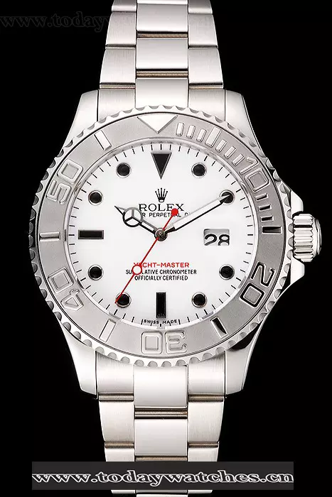 Rolex Yacht Master White Dial Stainless Steel Case And Bracelet Pant122492