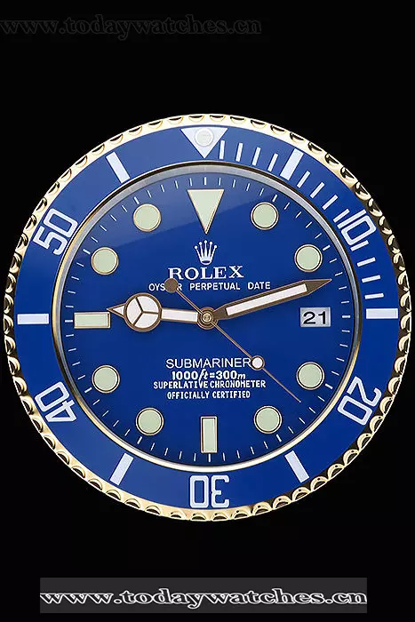 Rolex Submariner Wall Clock Blue Pant60367