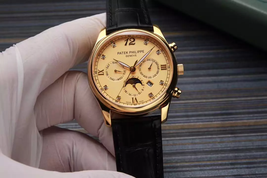 Swiss Patek Philippe With Leather Strap Paph20924
