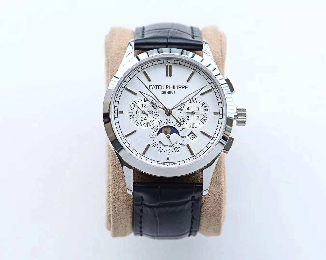 Swiss Patek Philippe With Leather Strap Paph20927