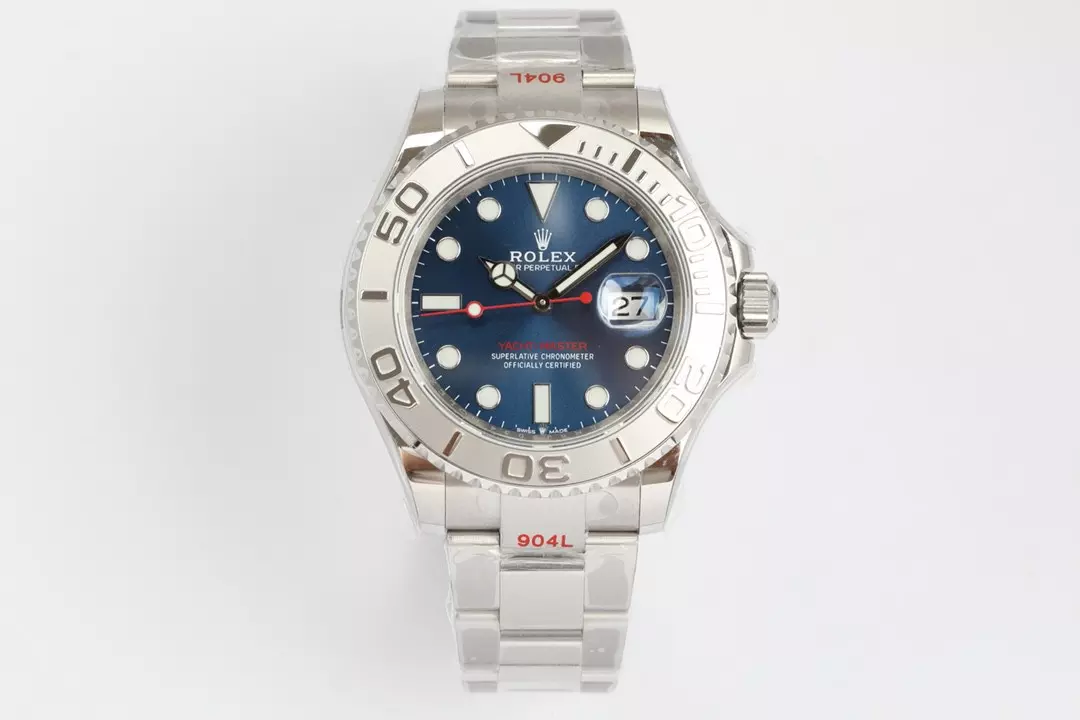 Swiss Rolex Yacht Master Blue Dial Stainless Steel Case And Bracelet Rolex20801